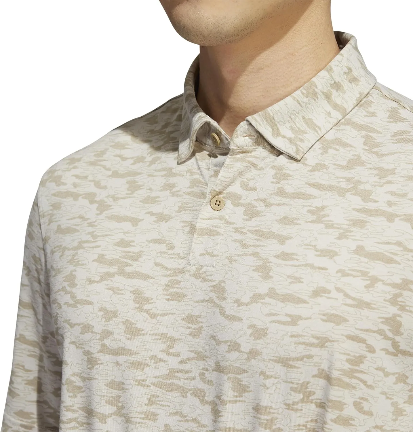 adidas Men's Go-to Camo Print Golf Polo Shirt