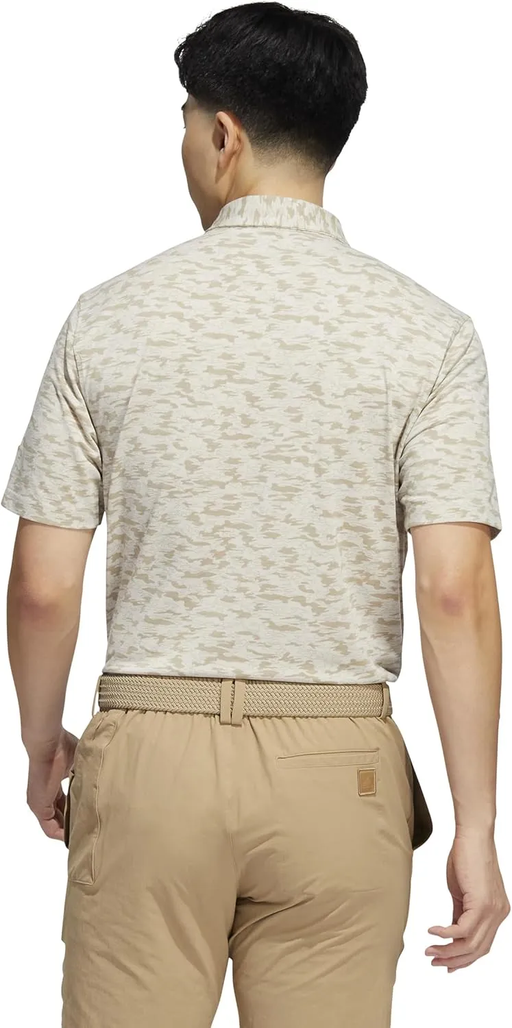 adidas Men's Go-to Camo Print Golf Polo Shirt