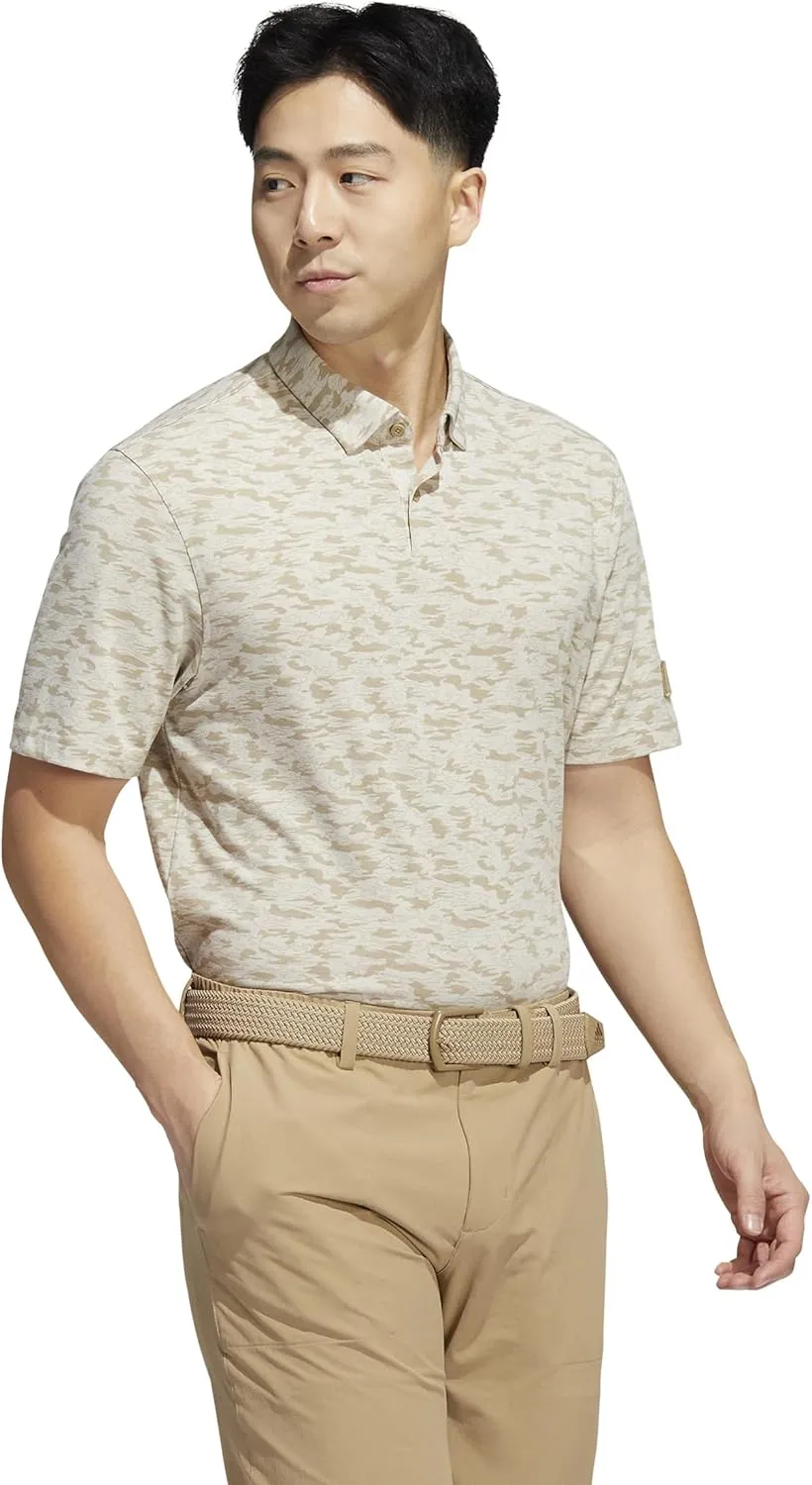 adidas Men's Go-to Camo Print Golf Polo Shirt