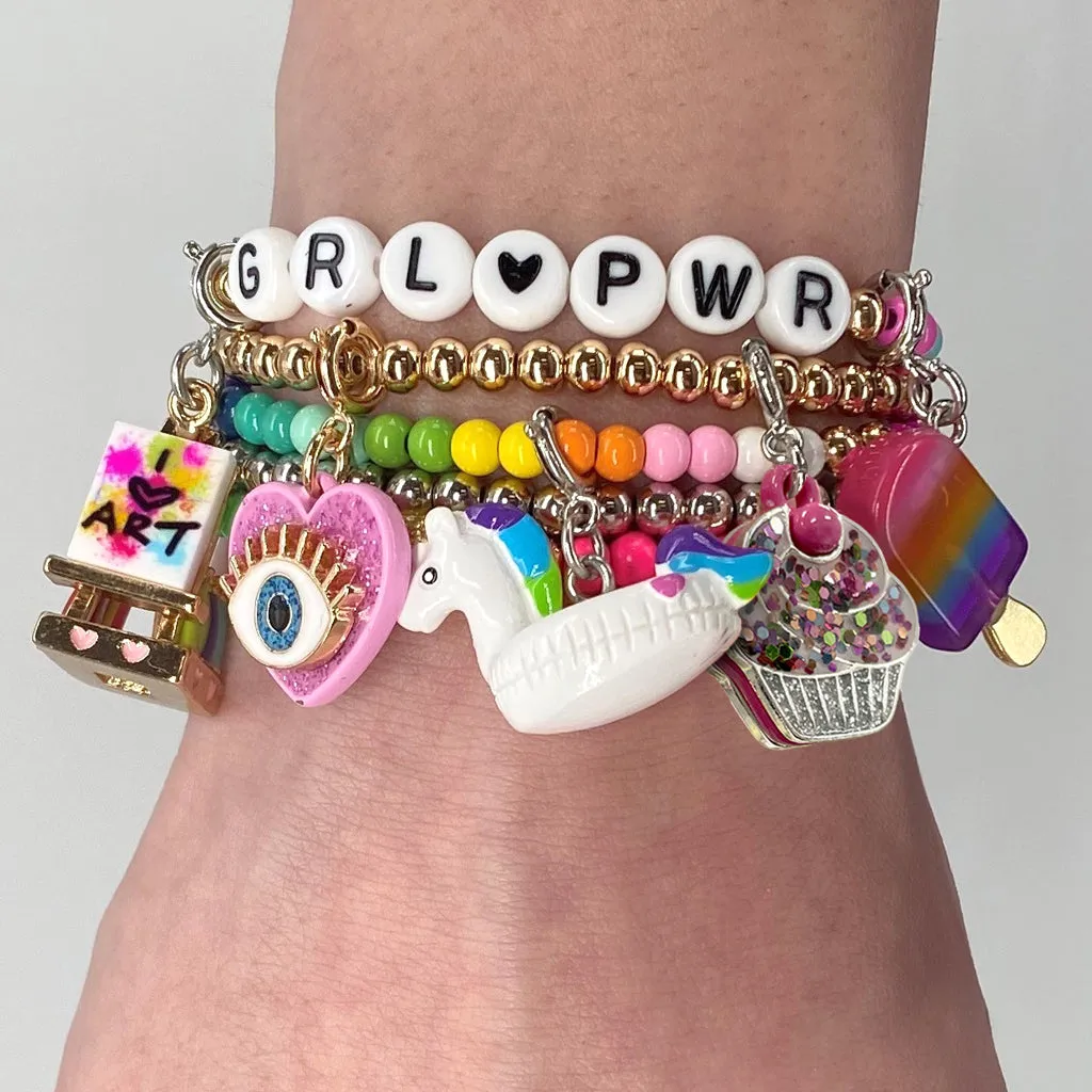 Rainbow Ice Pop Charm